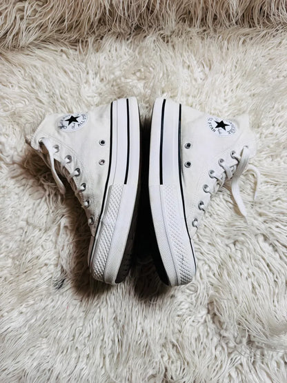 Chuck Taylor | White | High Heels | Converse