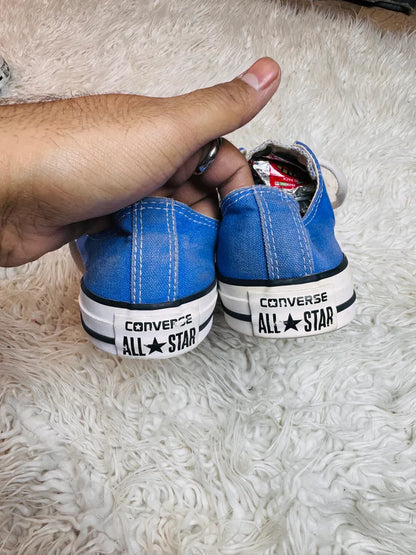 Converse All Star Blue Lo Top 💫