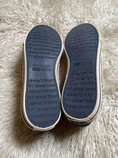 Dark Blue & White Slip-ons Tommy jeans