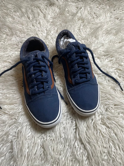 Vans | Navy Blue & White | Lo Top | Old Skool