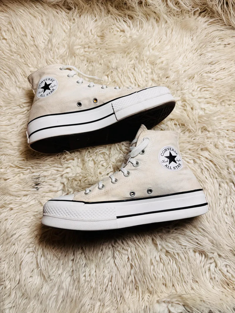 Chuck Taylor | White | High Heels | Converse