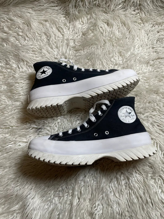 Converse All Star Chuck Taylor Lugged 2.0 Hi Men’s Sneaker Black Shoe Athletic Trainers