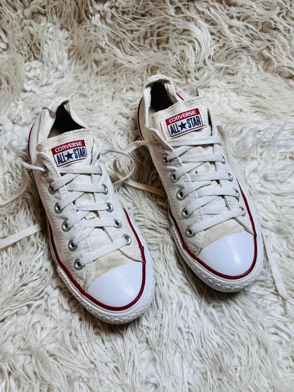 Chuck Taylor | White Red Blue strips | lo Top | Converse