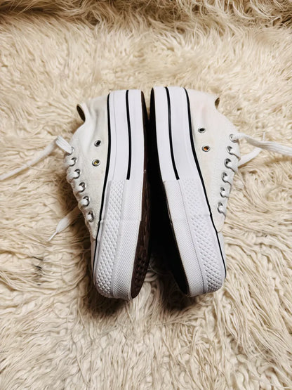 Chuck Taylor | White | High Heels | Converse Lo Top