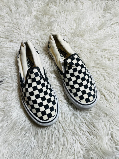 Vans Check Board 🤍🩶 Slip Ons