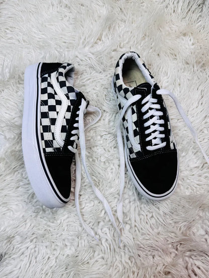 Vans | Black & White | Checkers | Old Skool