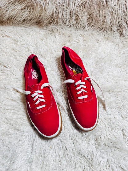 Vans Authentic | Red & White | Lo Top