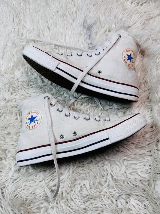 Chuck Taylor | White Red Blue strips | Hi Top | Converse
