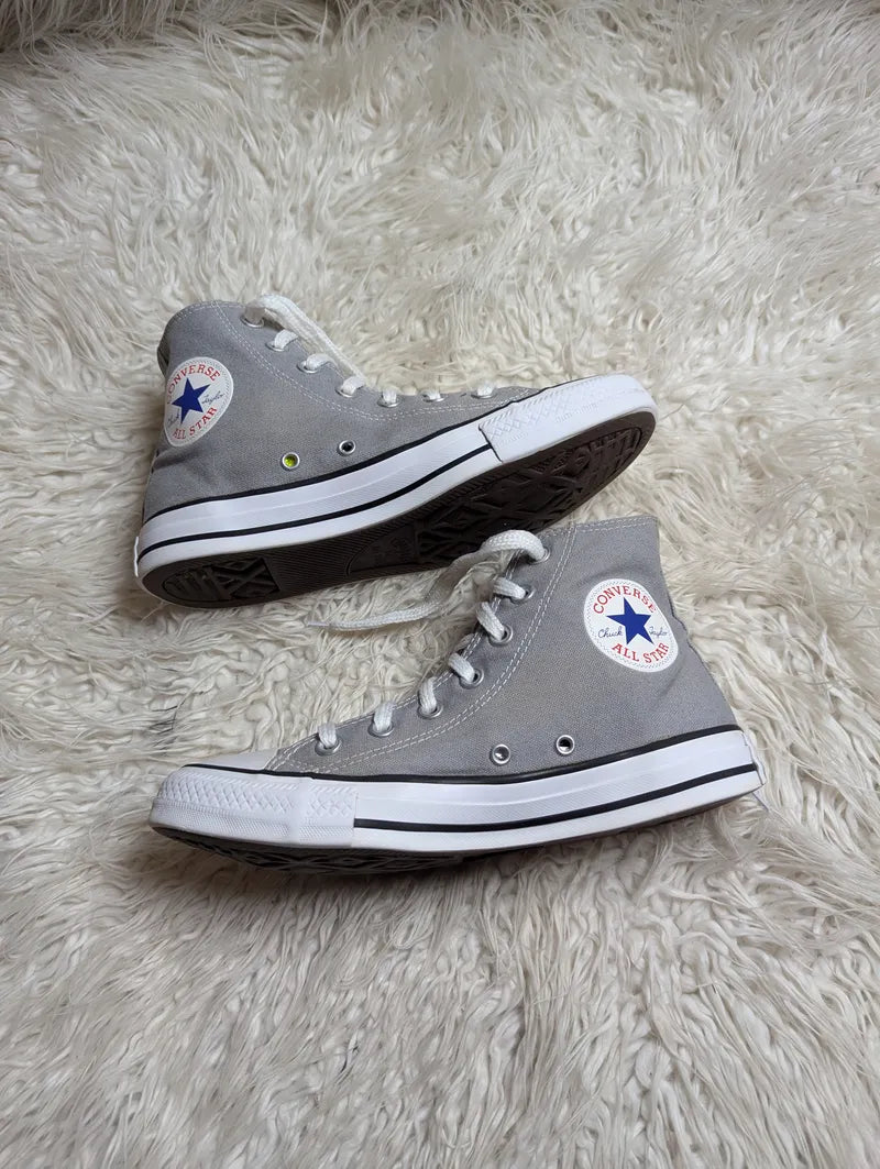 Chuck Taylor | Grey & White | High top| Converse
