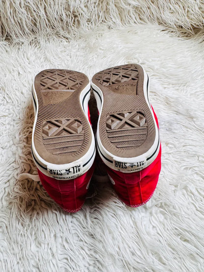 Chuck Taylor | Red & White | High top| Converse