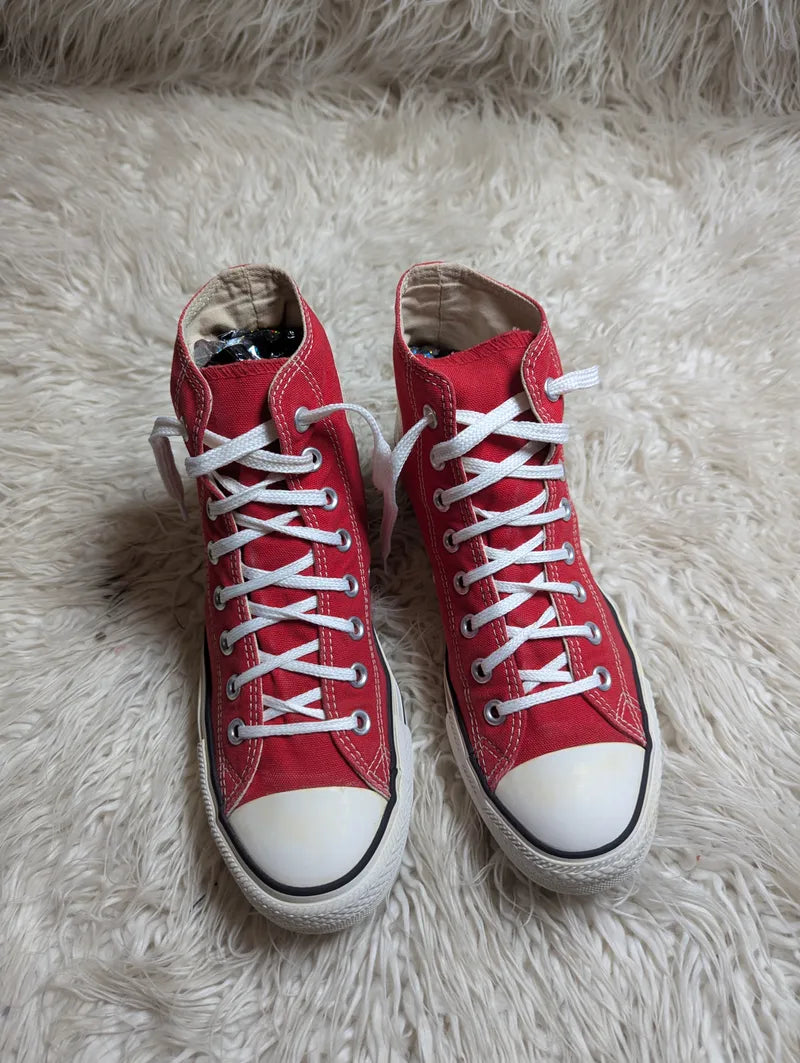 Chuck Taylor | Red & White | High top| Converse
