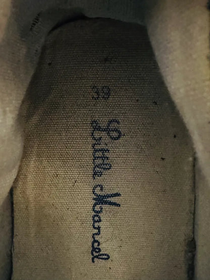 Baskets BLANC LITTLE MARCEL Thick Sole