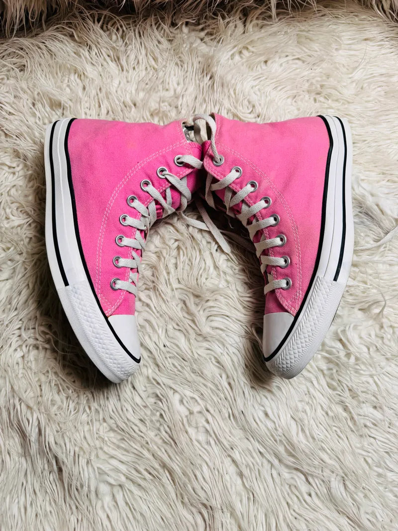 Chuck Taylor | Pink & White | High top| Converse