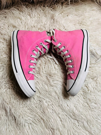 Chuck Taylor | Pink & White | High top| Converse