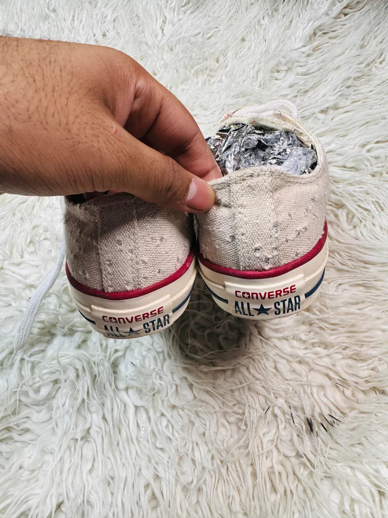 Chuck Taylor | White Red Blue strips | Lo Top | Converse Special edition