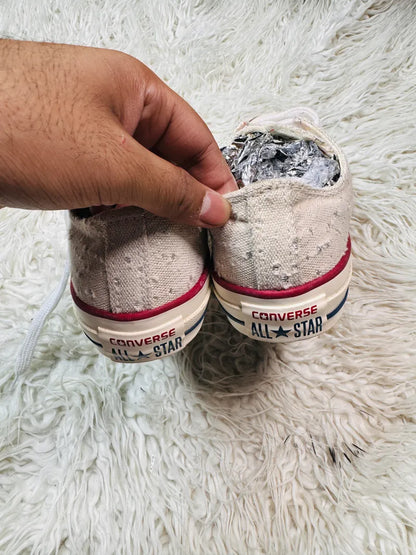 Chuck Taylor | White Red Blue strips | Lo Top | Converse Special edition