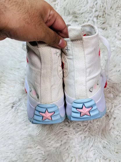 Run Star Hike Platform Y2K Heart High Top