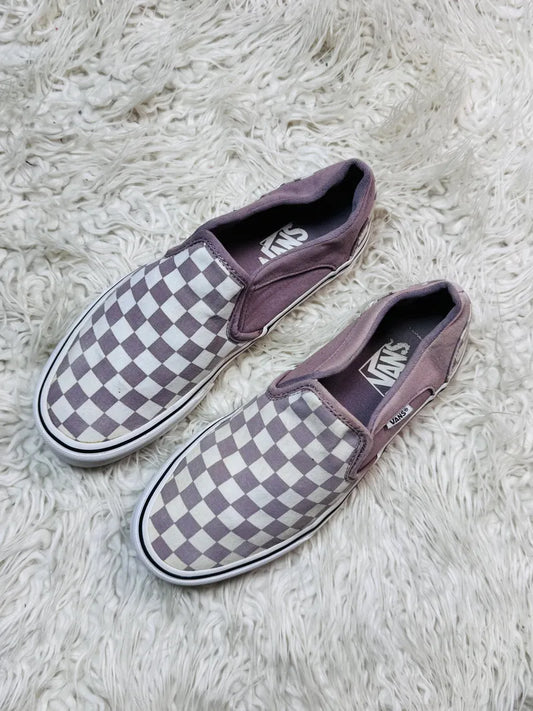 Vans Check Board 🤍🩶 Slip Ons