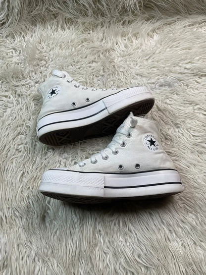 Chuck Taylor | White | High top| Converse | Platforms