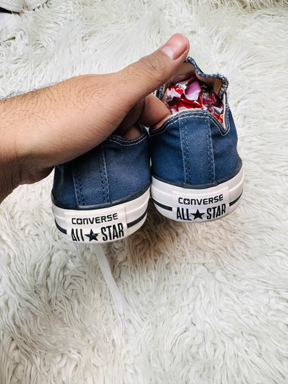 Converse All Star Lo Top Blue denim