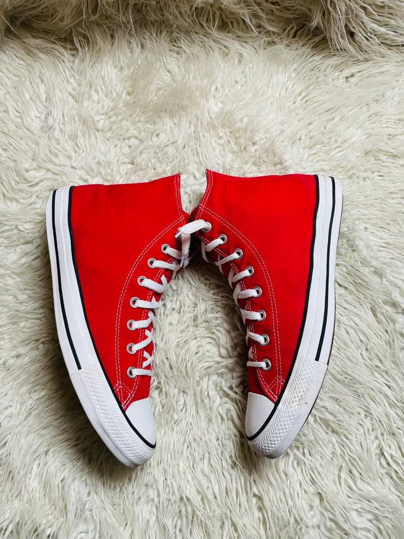 Chuck Taylor | Red & White | High top| Converse