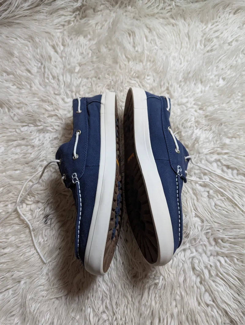 navy blue canvas Timberland Union Wharf 2-Eye boat