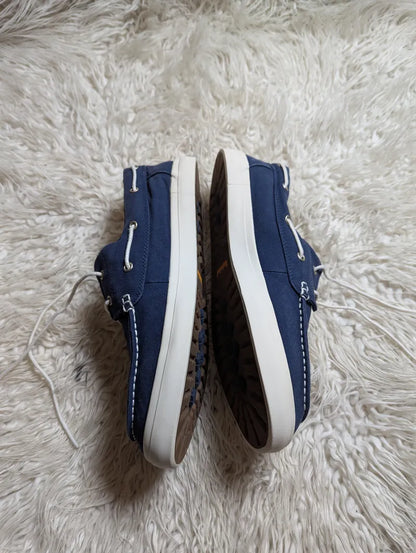navy blue canvas Timberland Union Wharf 2-Eye boat