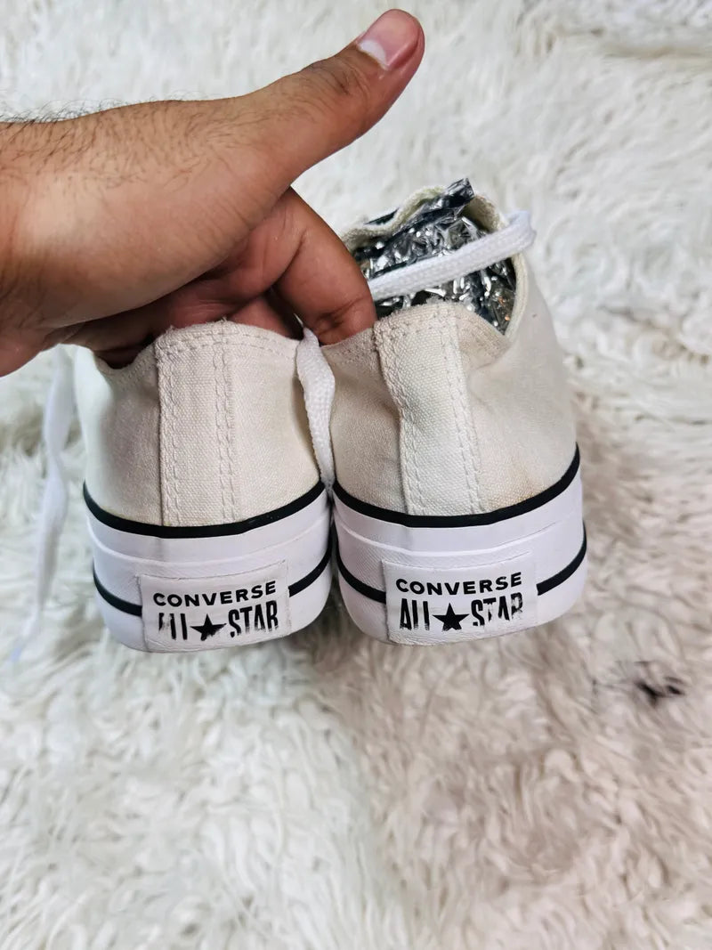 Chuck Taylor | White | High Heels | Converse