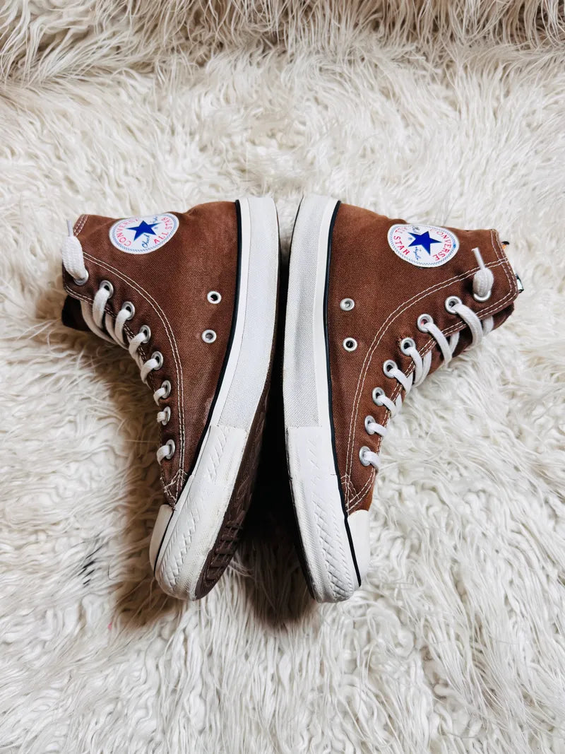 Chuck Taylor | Brown & White | High top| Converse