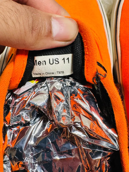 Vans Authentic | Orange & White | Lo Top