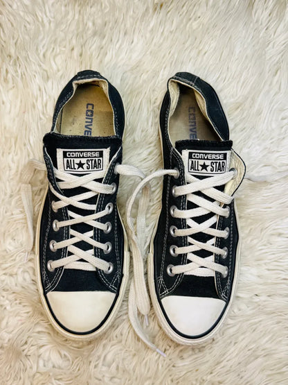 All Star Converse Low Top Black & White