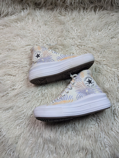 Chunky Platform Floral High-Tops