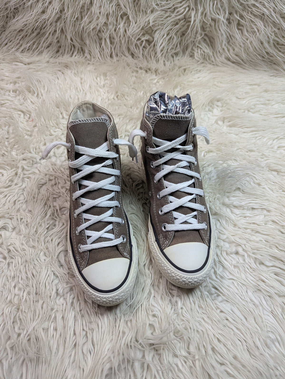 Chuck Taylor | Grey & White | High top| Converse