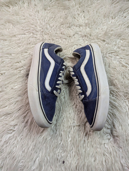 Vans | Dark Blue & White | Lo Top | Old Skool