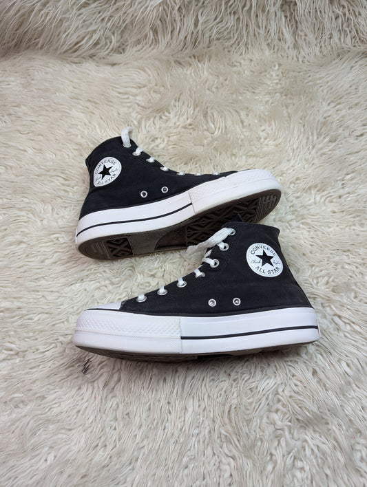 Chuck Taylor | Black & White | High top| Converse | Platforms