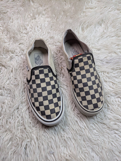 Vans | Black & White | Check Board | Slip Ons