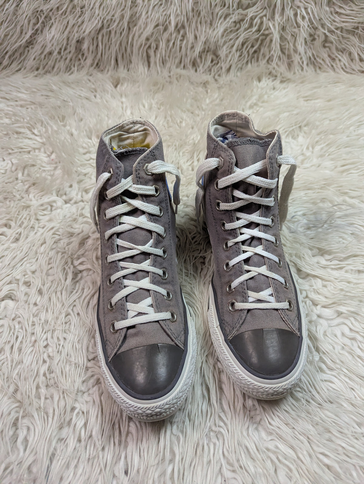 Chuck Taylor | Grey & White | High top| Converse