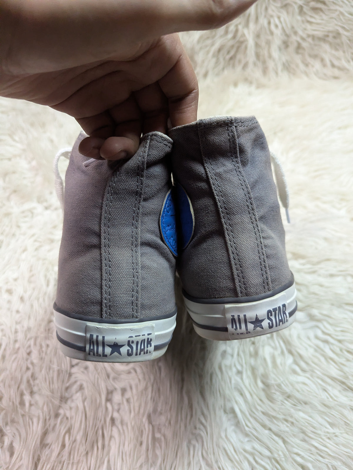 Chuck Taylor | Grey & White | High top| Converse
