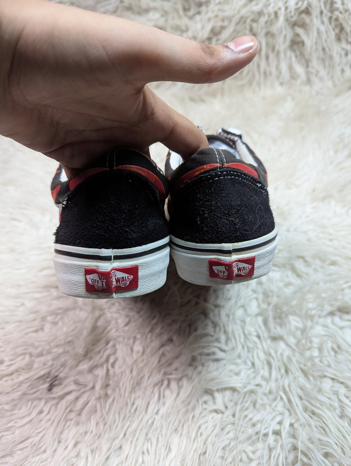 Vans | Black & White | Fire | Lo Top | Old Skool