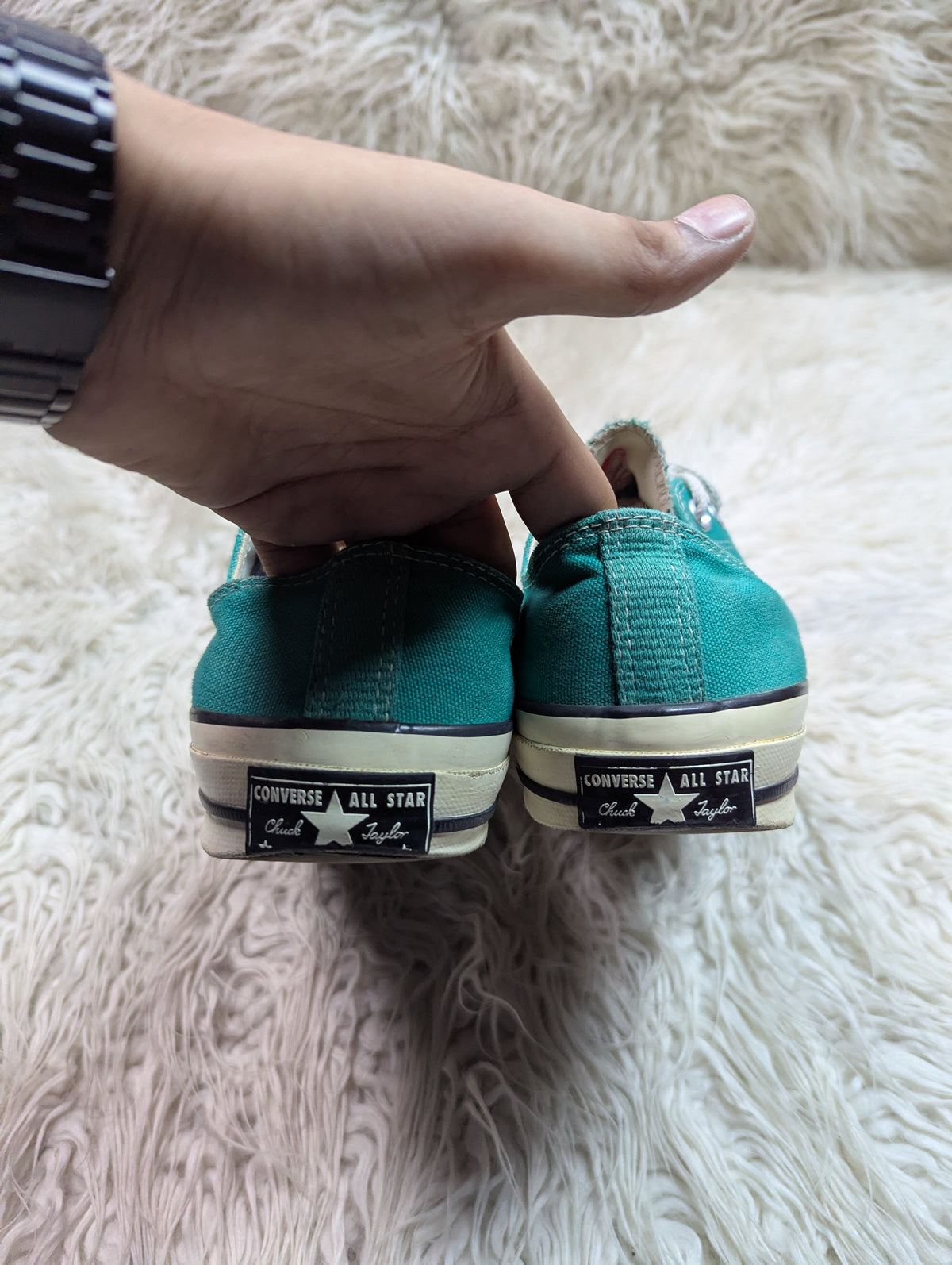 Chuck Taylor 70's | sea green & white | Lo Top | Converse