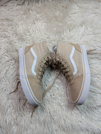 Vans | Beige & White | Hi Top | Old Skool