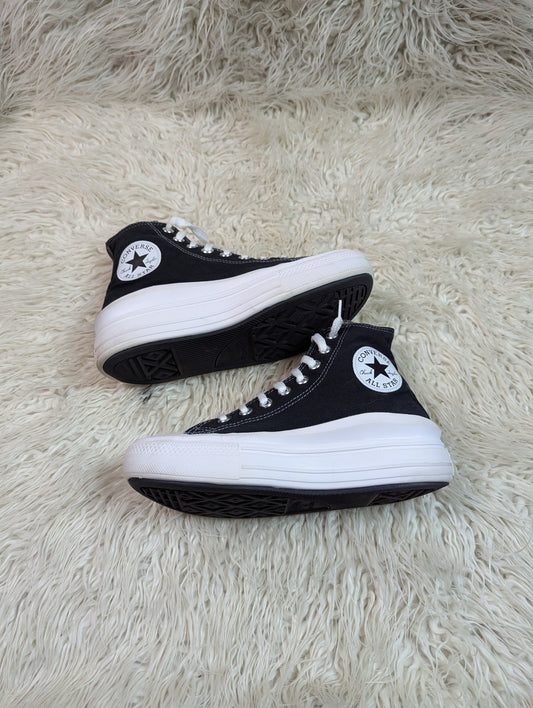 Chuck Taylor | Black & White | High top| Converse | Platforms