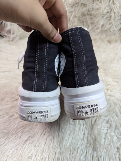 Chuck Taylor | Black & White | High top| Converse | Platforms
