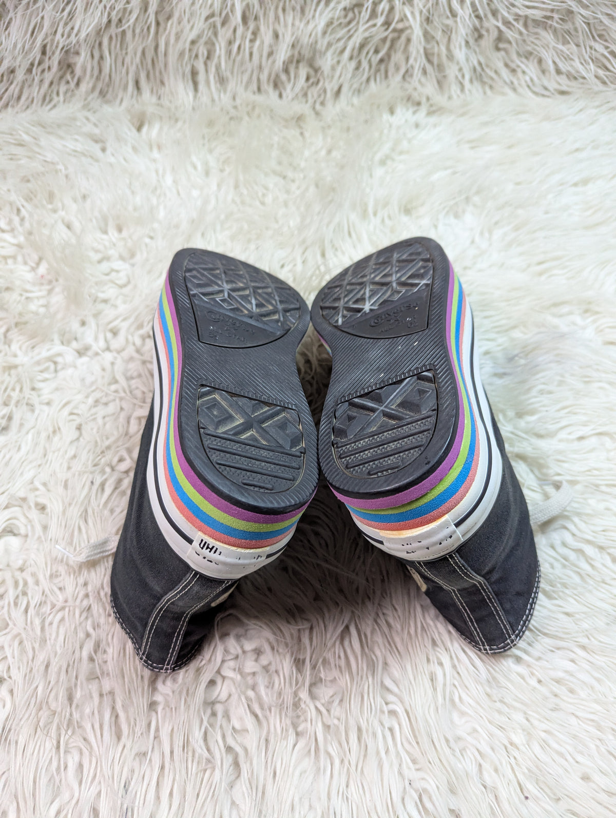 Chuck Taylor | Black & White | High top| Converse | Platforms | EVA High