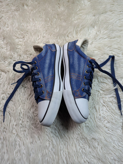 FILA | Denim Blue & White | Lo top | Sneakers