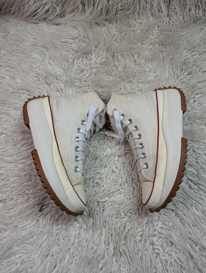 Converse Run Star Hike High Platform | White