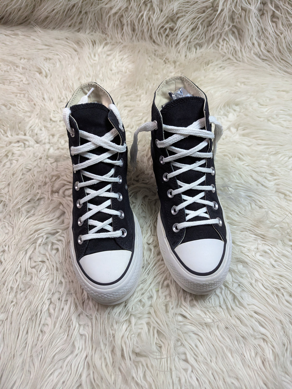 Chuck Taylor | Black & White | High top| Converse | Platforms