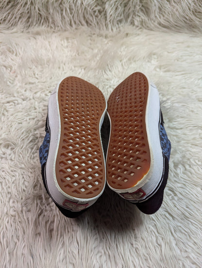 Vans Checkerboard Flag in the Black / Aqua
