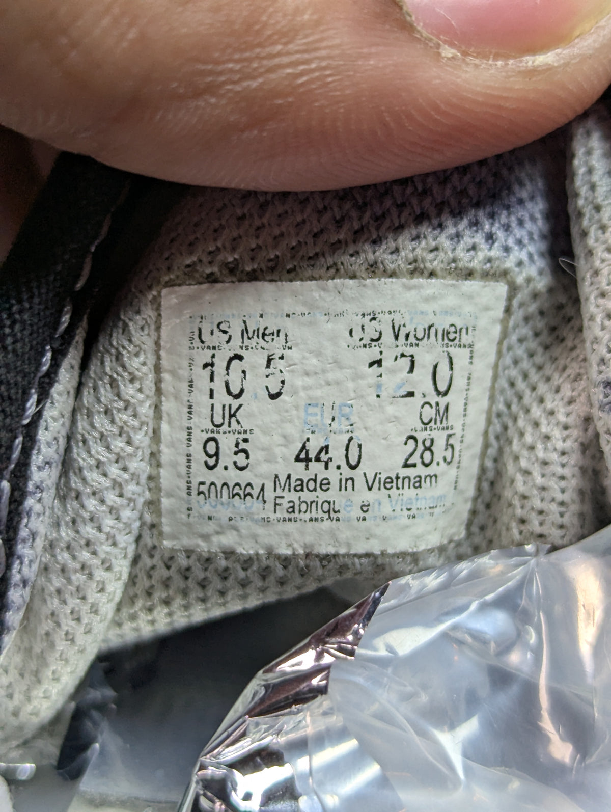 Vans Checkerboard Flag in the Black / Aqua