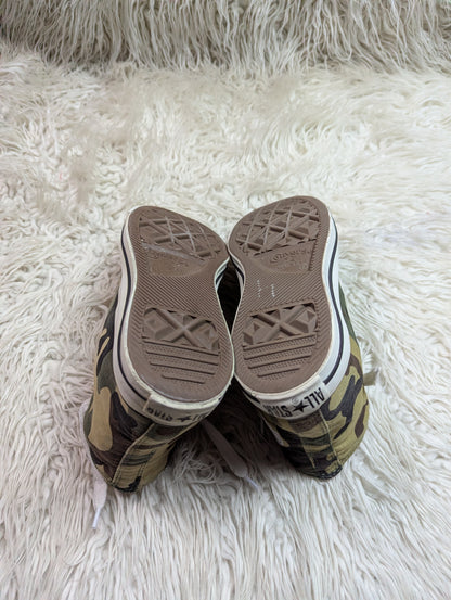 Chuck Taylor | Green camouflage pattern | High top| Converse